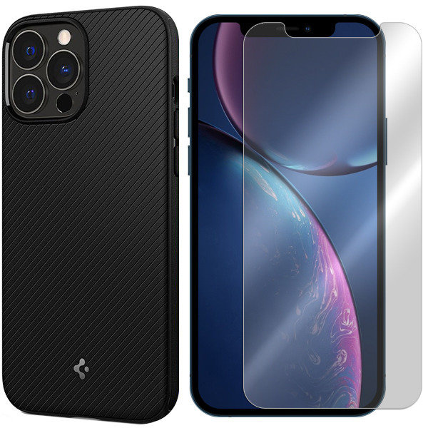 Etui Do Iphone 13 Pro Spigen Armor Magsafe + Szkło Spigen Sklep