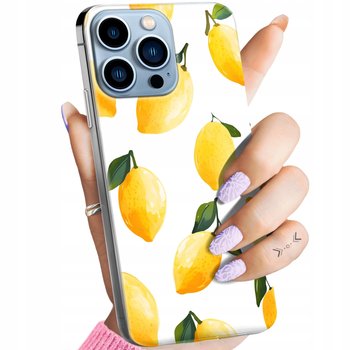 ETUI DO IPHONE 13 PRO WZORY CYTRYNY CYTRYNKI SMAK LATA CYTRUSY LEMON CASE - Hello Case