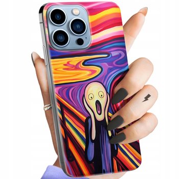 ETUI DO IPHONE 13 PRO WZORY KRZYK MUNCH EDVARD SCREAM OBUDOWA POKROWIEC - Hello Case