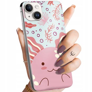 Etui Do Iphone 14 Plus Wzory Axolotl Aksolotl Z Aksolotlem Obudowa Case - Hello Case