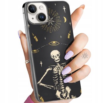 Etui Do Iphone 14 Plus Wzory Czaszka Szkielety Memento Mori Gotyk Obudowa - Hello Case