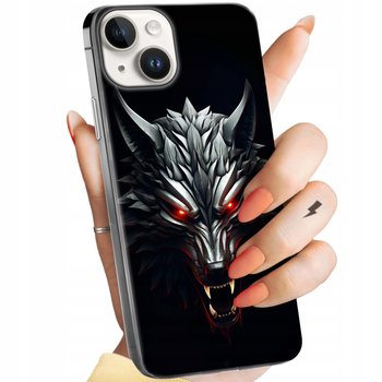 Etui Do Iphone 14 Plus Wzory Wiedźmin Witcher Biały Wilk Dziki Gon Obudowa - Hello Case