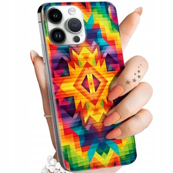 ETUI DO IPHONE 14 PRO MAX WZORY AZTECKIE AZTEC AZTECY OBUDOWA POKROWIEC - Hello Case