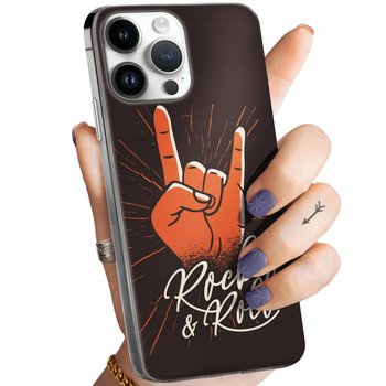 ETUI DO IPHONE 14 PRO MAX WZORY ROCKOWE ROCK ROCK AND ROLL GITARA PUNK CASE - Hello Case