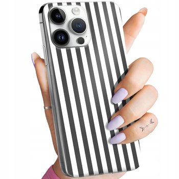 ETUI DO IPHONE 14 PRO WZORY PASKI LINIE FALE OBUDOWA POKROWIEC CASE - Hello Case