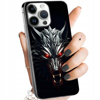 Etui Do Iphone 14 Pro Wzory Wiedźmin Witcher Biały Wilk Dziki Gon Obudowa - Hello Case