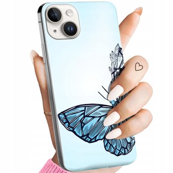 Etui Do Iphone 14 Wzory Motyle Butterfly Barwne Obudowa Pokrowiec Case - Hello Case