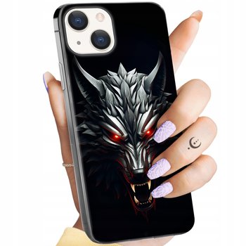 Etui Do Iphone 15 Plus Wzory Wiedźmin Witcher Biały Wilk Dziki Gon Obudowa - Hello Case