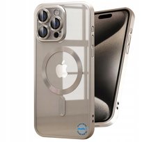 Etui Do Iphone 15 Pro Max Kolor Tytan Naturalny Case Ochrona Aparatu