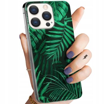Etui Do Iphone 15 Pro Wzory Liście Liściaste Natura Obudowa Pokrowiec Case - Hello Case