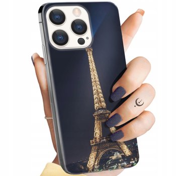 Etui Do Iphone 15 Pro Wzory Paryż Francja Eiffel Obudowa Pokrowiec Case - Hello Case