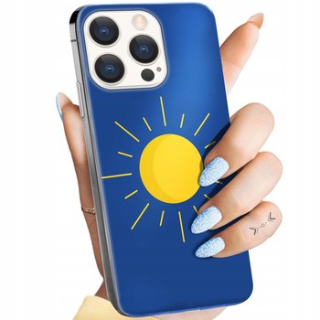 ETUI DO IPHONE 15 PRO WZORY SŁOŃCE PLANETY SUN OBUDOWA POKROWIEC CASE - Hello Case
