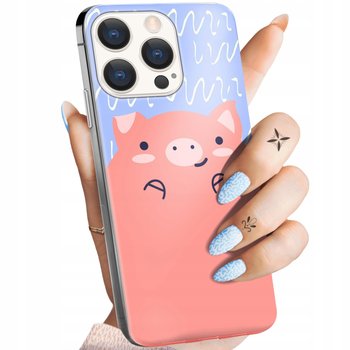Etui Do Iphone 15 Pro Wzory Świnka Peppa Bajka Obudowa Pokrowiec Case - Hello Case
