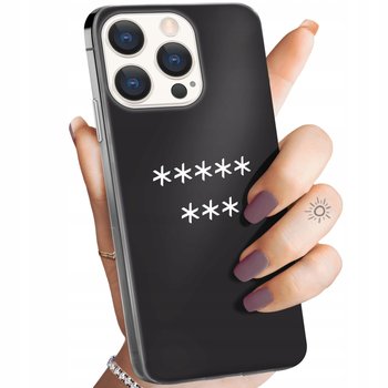 Etui Do Iphone 15 Pro Wzory Z Napisami Napisy Teksty Obudowa Pokrowiec Case - Hello Case