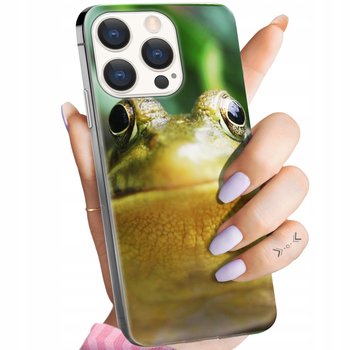 ETUI DO IPHONE 15 PRO WZORY ŻABKA ŻABA FROG OBUDOWA POKROWIEC CASE - Hello Case