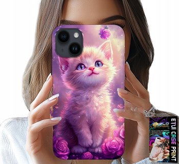 ETUI DO IPHONE 15 - SŁODKI KOTEK, KOT, WZORY ZE ZWIERZĘTAMI - Inny producent