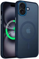 Etui Do iPhone 16 Case +Szkło 9H WZMACNIANE 360° Matt Do Magsafe