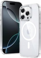 Etui Do iPhone 16 Pro Case +Szkło 9H WZMACNIANE 360° do MAGSAFE CLEAR