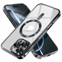 Etui do iPhone 16 Pro Max do MagSafe Magnetyczne Czarne Ochrona Aparatu