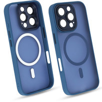 Etui do iPhone 16 Pro niebieski mat MagSafe case plecki pokrowiec ochrona