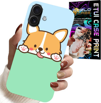 ETUI DO IPHONE 16 - SŁODKI PIESEK WZORY Z BAJEK POKROWIEC - Inny producent