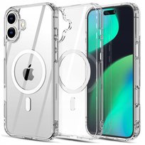 Etui do iPhone 16 WZMACNIANE do MAGSAFE ANTI SHOCK CASE + Szkło OCHRONNE 9H Krainagsm