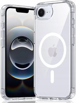 Etui Do iPhone 16e Case +Szkło 9H WZMACNIANE 360° do MAGSAFE CLEAR