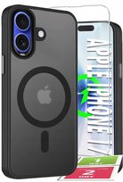 Etui Do iPhone 17 Case +Szkło 9H WZMACNIANE 360° Matt Do Magsafe