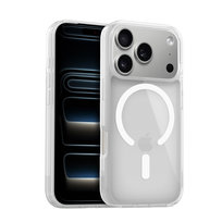 ETUI DO IPHONE 17 PRO MAGSAFE CRONG HYBRID MATTE BIAŁE MATOWE WYTRZYMAŁE Crong