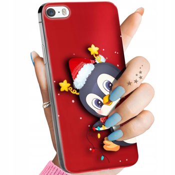 Etui Do Iphone 5 / 5S / Se Wzory Święta Christmas Mikołaj Obudowa Pokrowiec - Hello Case