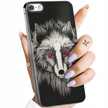 Etui Do Iphone 5 / 5S / Se Wzory Wilk Wilkołak Wolf Wilczyca Obudowa Case - Hello Case