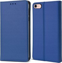ETUI do IPHONE 7 / 8 / SE SMART MAGNET ZAMYKANE BOOK CASE GRANAT + SZKŁO