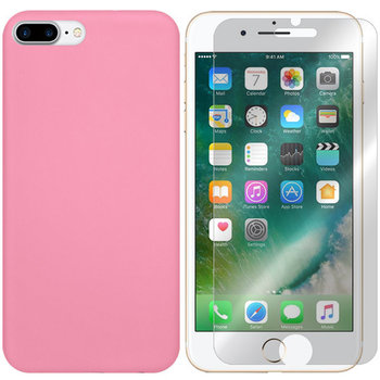 Etui do Iphone 8 Plus pokrowiec Velvet + szkło 9H - VegaCom