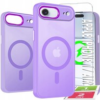 Etui Do iPhone Air Case +Szkło 9H WZMACNIANE 360° Matt Do Magsafe