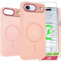 Etui Do iPhone Air Case +Szkło 9H WZMACNIANE 360° Matt Do Magsafe