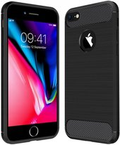Etui do IPHONE APPLE 7+ /8+ / 7 PLUS/ 8 PLUS CARBON KARBON PLECKI + SZKŁO