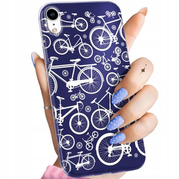 ETUI DO IPHONE XR WZORY ROWEROWE Z ROWEREM KOLARZ OBUDOWA POKROWIEC CASE - Hello Case