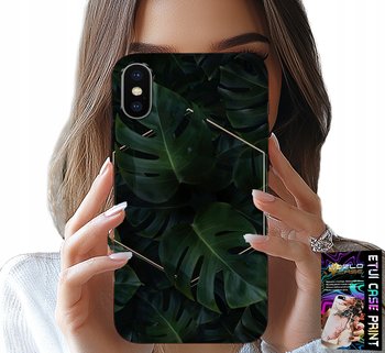 ETUI DO IPHONE XS MAX - ELEGANCKIE LIŚCIE MODNE WZORY NA CASE - Inny producent