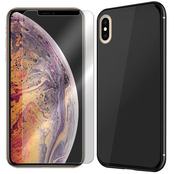 ETUI DO IPHONE XS MAX POKROWIEC GLASS CASE + SZKŁO - VegaCom