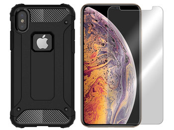 Etui do Iphone Xs Max pokrowiec Shield + szkło 9H - VegaCom