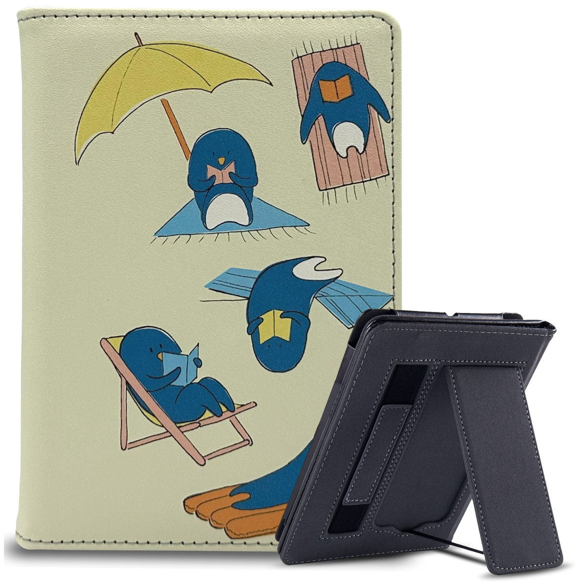 Olixar Leather-Style Black Case - For Kindle Paperwhite 5 11th Gen 2021 - View #9