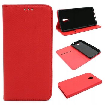 Etui do Lenovo P2 P2A42 Smart Magnet czerwony Obudowa Pokrowiec Case - GSM-HURT