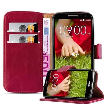 Etui Do LG G2 MINI w Pokrowiec CZERWONE WINO Magnet Obudowa Ochronny Case Cover Cadorabo - Cadorabo