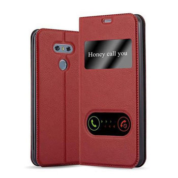 Etui Do LG G6 w CZERWONY SZAFRAN Pokrowiec Obudowa Case Cover Portfel Ochronny Cadorabo - Cadorabo