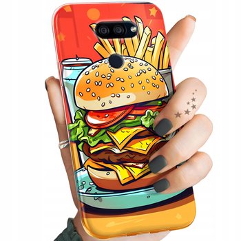 Etui Do Lg K40S Wzory Hamburger Burgery Fast-Food Jedzenie Obudowa Case - Hello Case