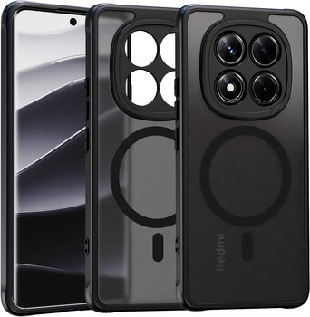 ETUI DO MAGSAFE CZARNE MATOWE DO XIAOMI REDMI NOTE 14 PRO 5G - Inny producent