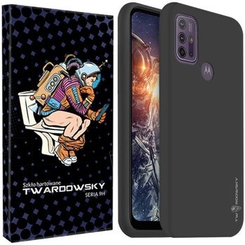 ETUI DO MOTO G10 POWER TWARDOWSKY HOLE + SZKŁO 9H - TWARDOWSKY