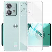 Etui Do Motorola Edge 40 Neo Case + Szkło 9H | PRZEZROCZYSTE CLEAR 2MM