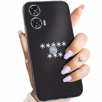 Etui Do Motorola Edge 50 Fusion Wzory Z Napisami Napisy Teksty Obudowa Case - Hello Case