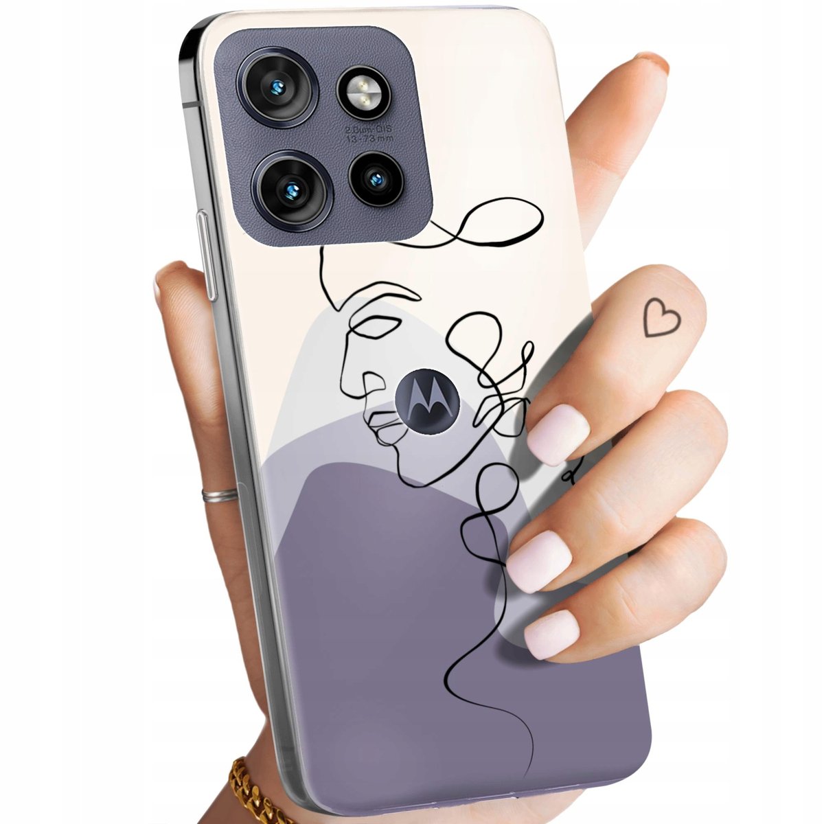kwmobile Cover per Motorola Edge 60 Neo/Edge 50 Neo/ThinkPhone 25 Custodia - Back Case per Smartphone in Silicone TPU - Protezione Gommata - petrolio matt